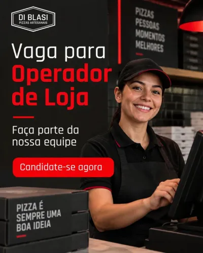 Operador de Loja (Pizzaria)