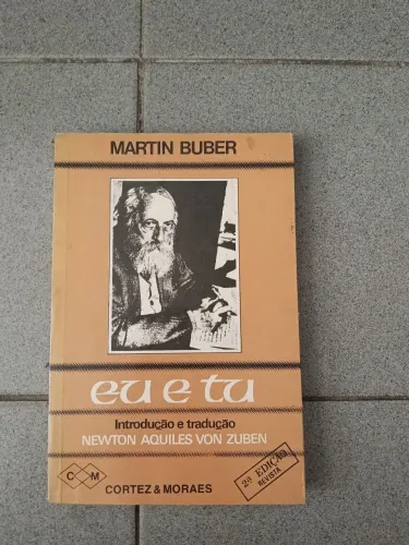 Livro Eu e Tu Martin Buber