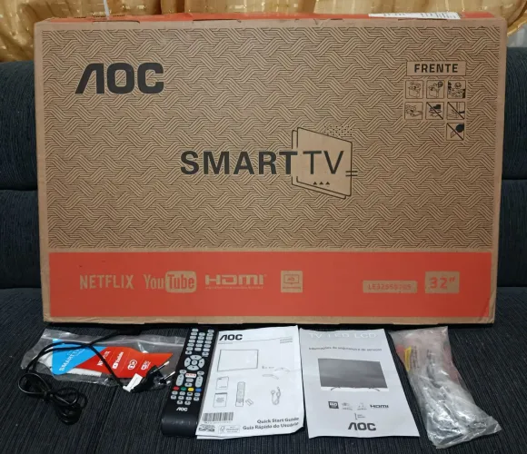 Smart TV 32? HD LED AOC Wi-Fi
