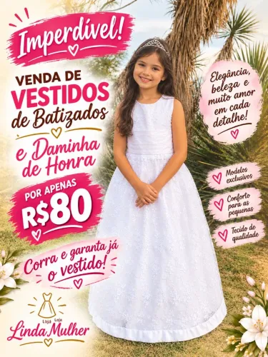 Vestidos de daminha de honra