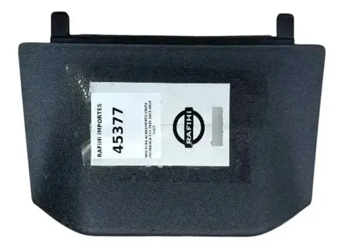 Moldura Acabamento Cinto Segurança S10 2012 2013 2014 2015 Preto