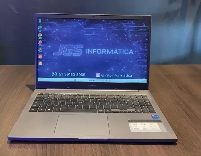 Core i7 - 11a Geração/16GB RAM + SSD NVMe 256GB/SAMSUNG BOOK 550XDA R$ 2.799