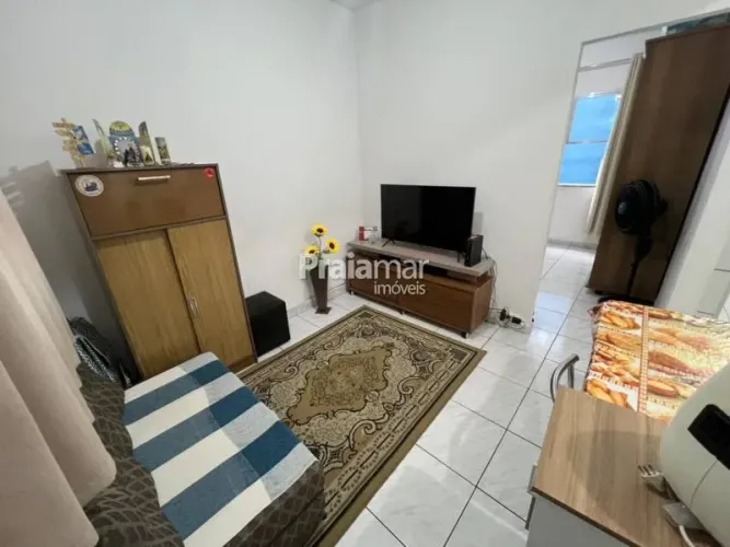SALA LIVING DIVIDIDO PARA 01 DORM | 01 VAGA | GONZAGUINHA - S.V I PROX PRAIA