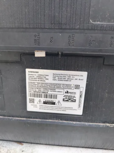 Tv Samsung para retirada de placas