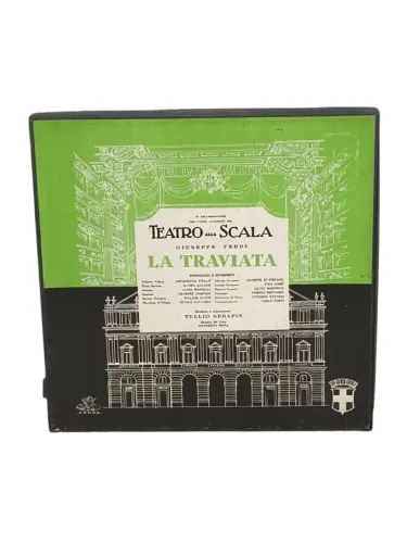 LP Disco Box - Giuseppe Verdi / La Traviata - Teatro Alla Scala (Usado)