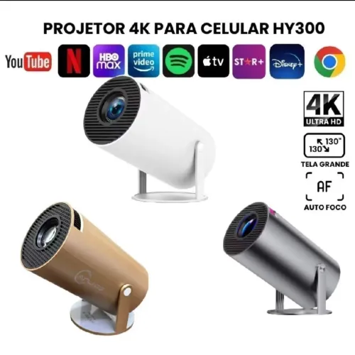 Projetor HY300 Original Portátil Smart Android
