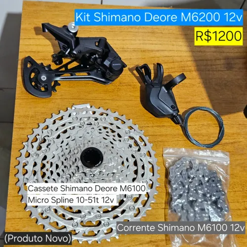 Grupo Shimano Deore 12v M6200