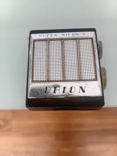 Rádio mini orion super micro 7 mede 6x6