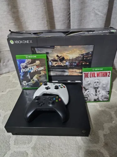 Xbox one X 1Tb 4K  caixa original