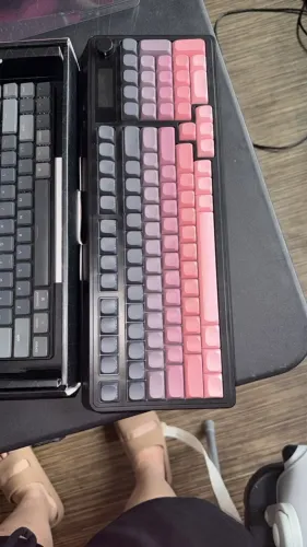 Teclado Gamer AULA S99 Pro com Display + Knob