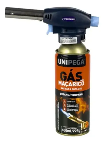 Maçarico Culinário Cozinha com Refil Multiuso