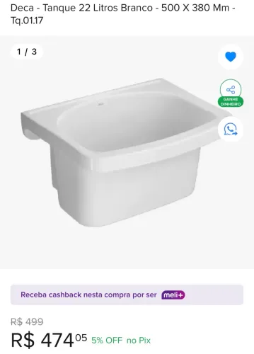 Tanque M Pia lavanderia