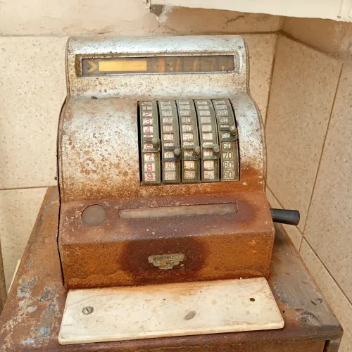 Máquina Registradora Antiga 