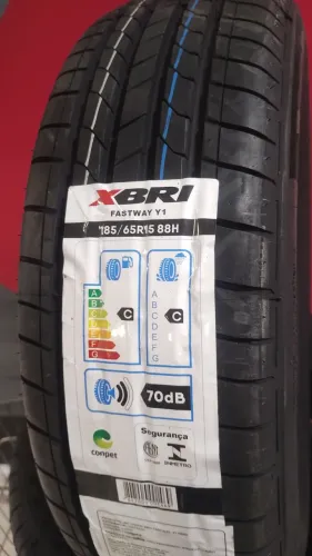 Pneu aro 15 XBRI perfil 185/65R15 tenho os 4