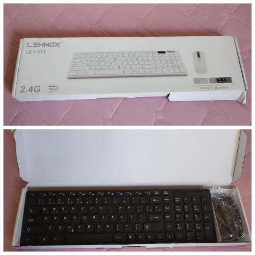 Teclado com mouse