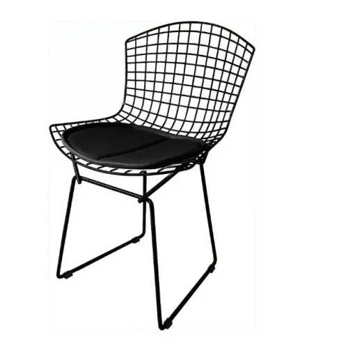 Cadeira Bertoia - cadeira de jantar ferro