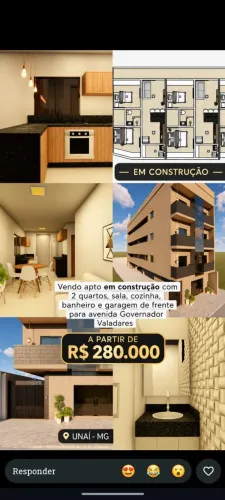 Apartamento 2 quartos após Rio Preto atrás da Caxambu