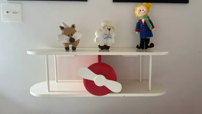 Estante decorativa Pequeno Príncipe 