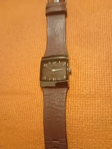 Relógio Fossil authentic Jr9517 pulseira em couro marrom original.
