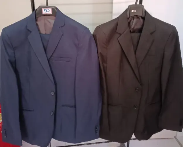 Kit ternos cores preto e azul marinho