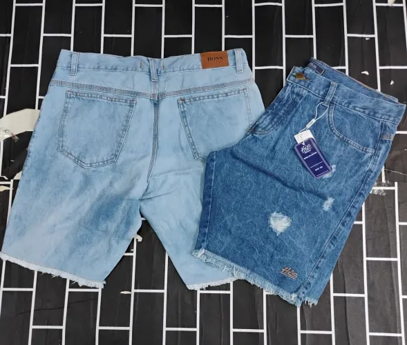Bermuda jeans jogador atacado mínimo 6 peças