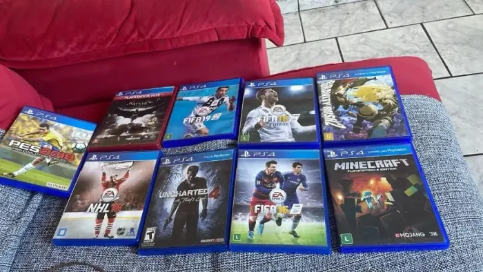 Lote de Jogos para Playstation 3, 4, 5, Xbox One e Xbox Séries
