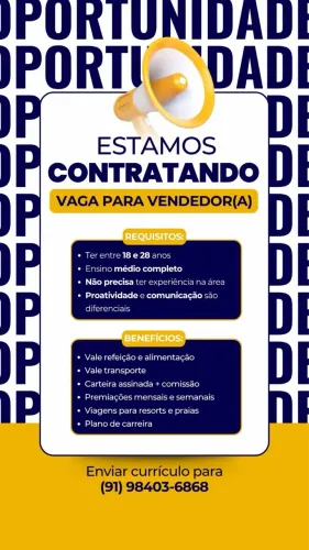 Vagas de emprego