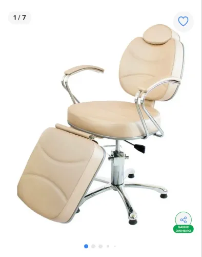 Vendo essa cadeira reciclável poltrona pigmentação | Maquiagem + Lombar 