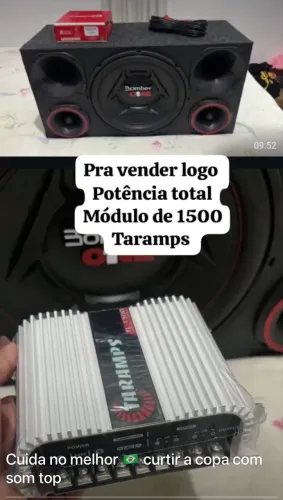 Vende-se sons pra carro