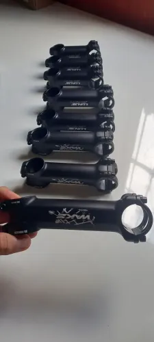 Mesas para guidão de bike de 90mm a 130mm disponíveis, todas com 10° graus. Unidade 