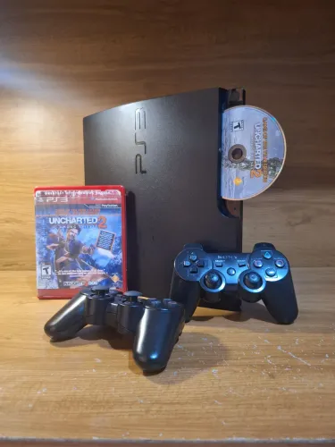 Ps3 Slim Desbloqueado + 2 Controles
