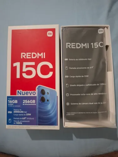 Redmi 15C 256 Gigas Novo 