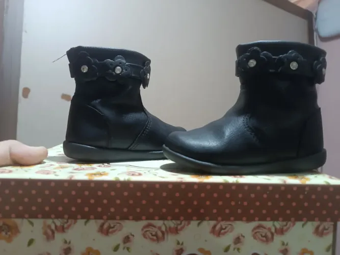 Botas femininas infantil