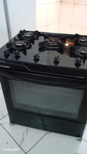 Fogão 5 bocas esmaltec
