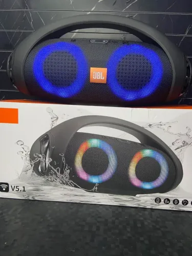 Caixa de Som Bluetooth Preto Boombox2 Portátil