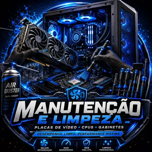 Limpeza De computador e placas de vídeo 