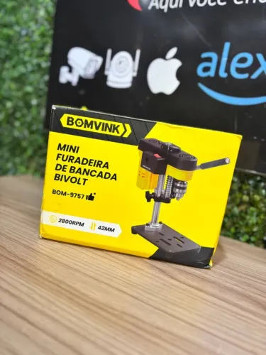 Mini Furadeira de Bancada Bivolt 2.800RPM 42MM BOM-9757 BOMVINK 