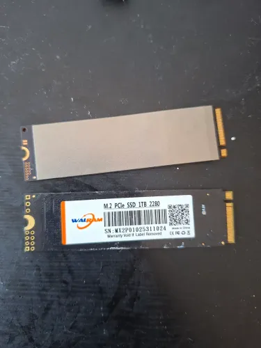 SSD 1TB + SSD 500GB