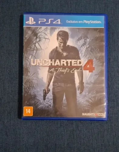 Uncharted 4: A Thief?s End PS4 Mídia Física - Original