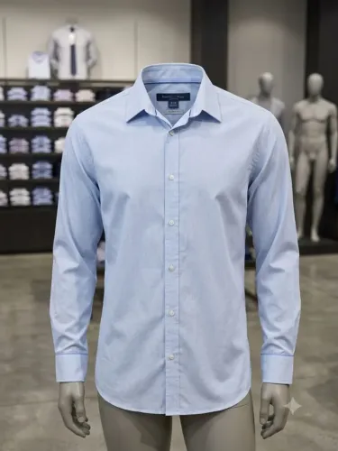 Camisa social masculina - tamanho 6/EG semi-novo