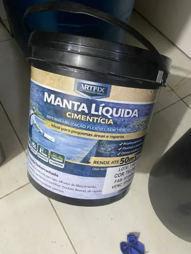 Tinta MANTA LIQUIDA cor telha NOVA