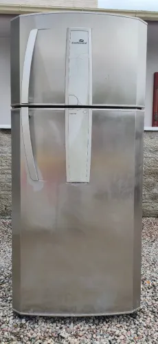 Geladeira Continental Inox Frost-free 400L Revisada Com Garantia