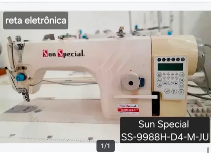 Máquina de Costura Reta Eletrônica Sun Special SS-9988H-D4-M-JU Industrial