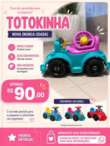 Carrinho Totokinha