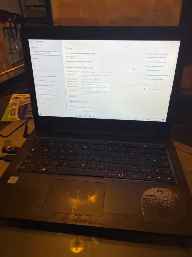 Vendo notebook positivo stilo xci7660 defeito