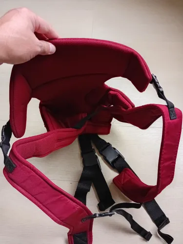 Bolsa Canguru para transporte de criança vermelho 