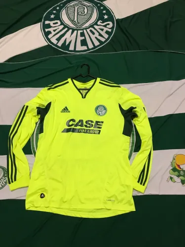 Camisa marca texto Palmeiras manga longa