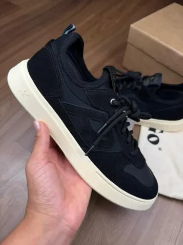 Tênis Reserva Type R Neo Couro PretO C/Solado Off-White Masculino - Disponível 38 AO 43