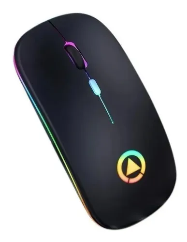 Mouse Gamer Yindiao A2 Inalámbrico Usb Preto 1600 Dpi Preto