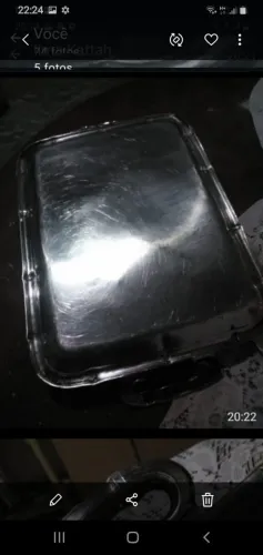 BANDEJAS INOX ANTIGA AMARELADA COM OS ANOS SEM PALAVRAS LINDÍSSIMAS AS DUAS VALOR 90